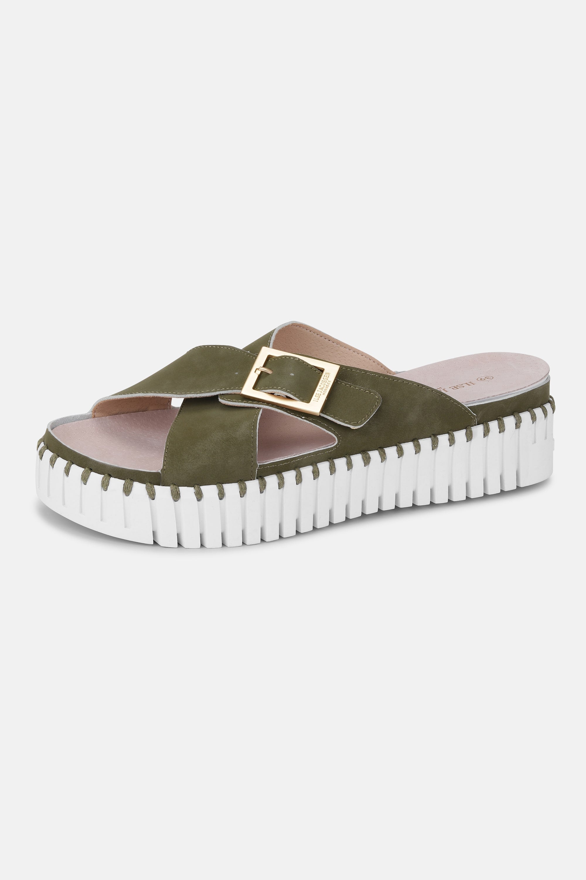Sandals Crossover - Army White